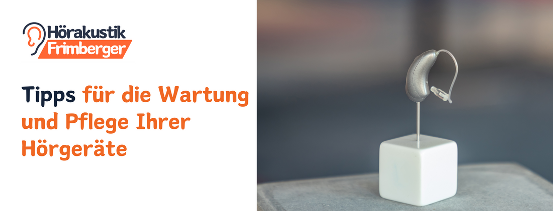 Tipps für die Wartung und Pflege Ihrer Hörgeräte